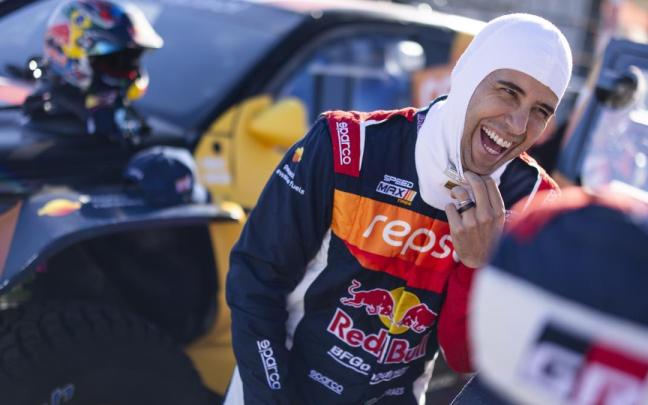 Lucas Moraes, durante el Rally de Marruecos.