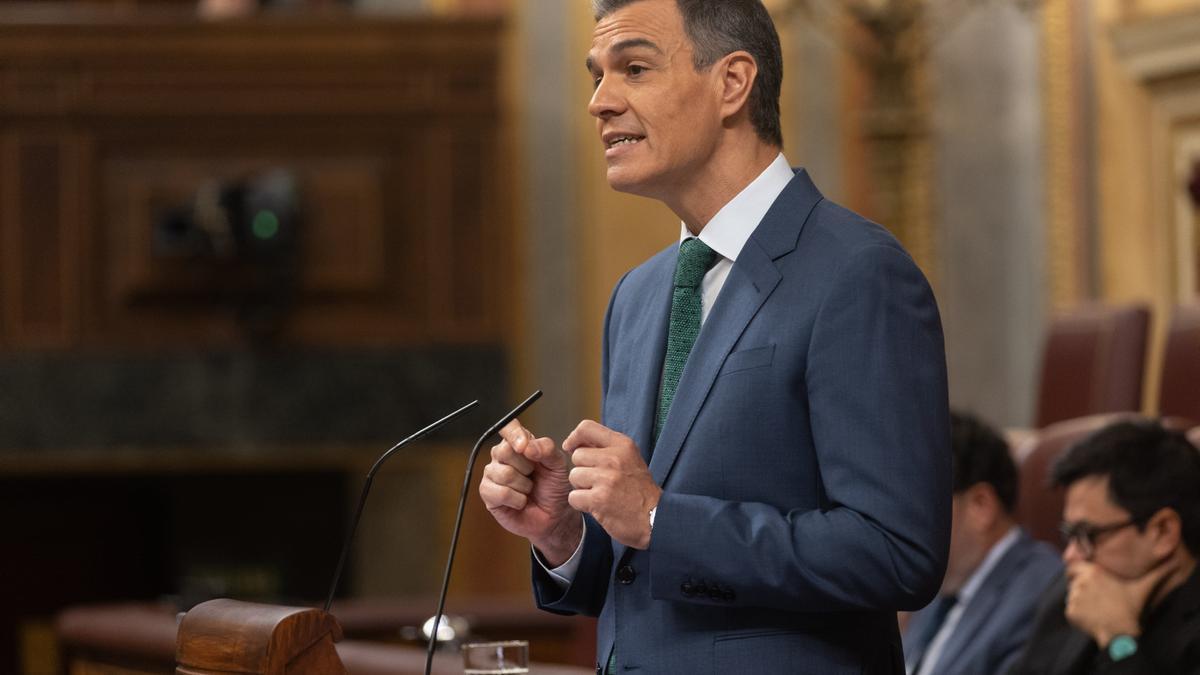 Pedro Sánchez expone su plan de regeneración en el Congreso