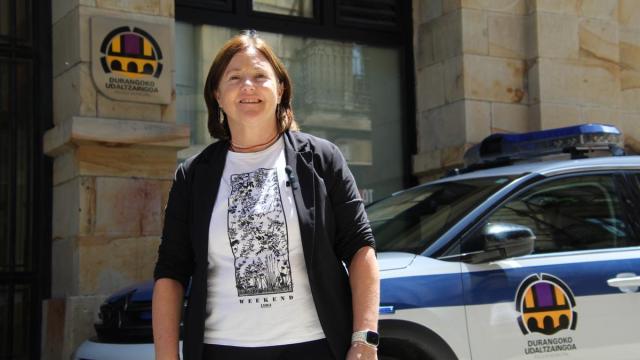 La concejala de Seguridad, Josune Escota.