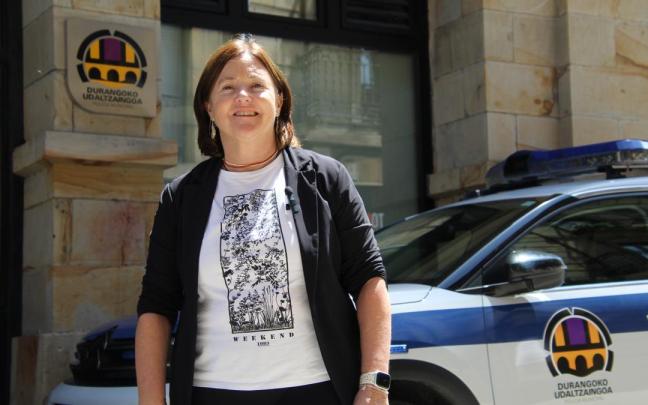 La concejala de Seguridad, Josune Escota.