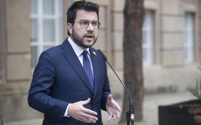 Pere Aragonès, presidente de la Generalitat de Catalunya. Pere Aragonès, presidente de la Generalitat de Catalunya.