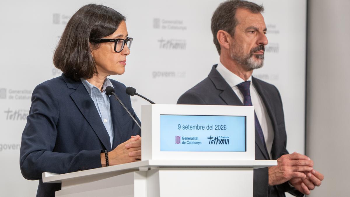 La consellera de Interior de la generalitat de Catalunya, Nuria Parlon