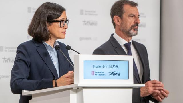 La consellera de Interior de la generalitat de Catalunya, Nuria Parlon