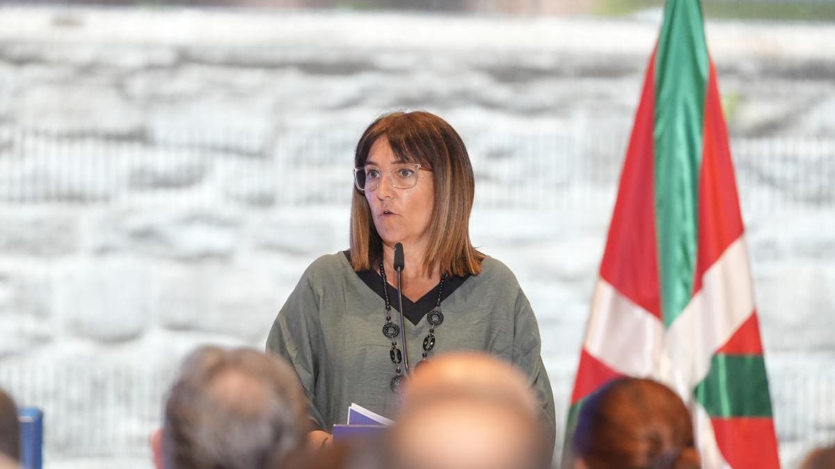 La consejera de Consejera de Alimentacion, Desarrollo Rural, Agricultura y Pesca, Amaia Barredo