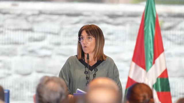 La consejera de Consejera de Alimentacion, Desarrollo Rural, Agricultura y Pesca, Amaia Barredo