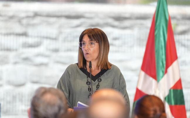 La consejera de Consejera de Alimentacion, Desarrollo Rural, Agricultura y Pesca, Amaia Barredo