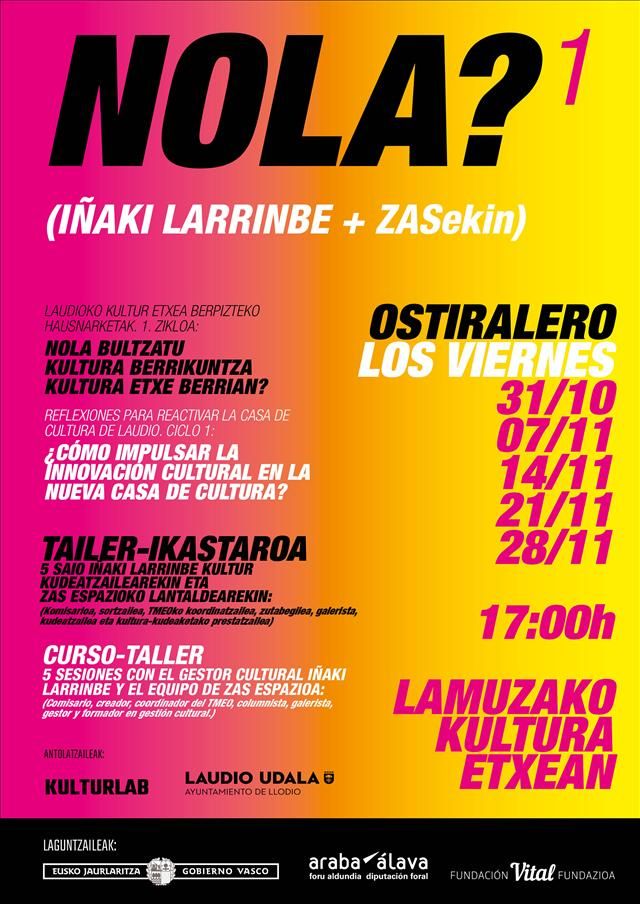 Cartel de las jornadas