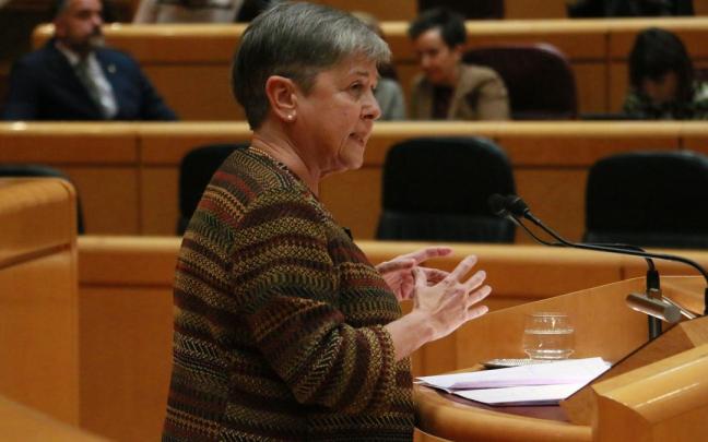 La senadora jeltzale Nerea Ahedo.