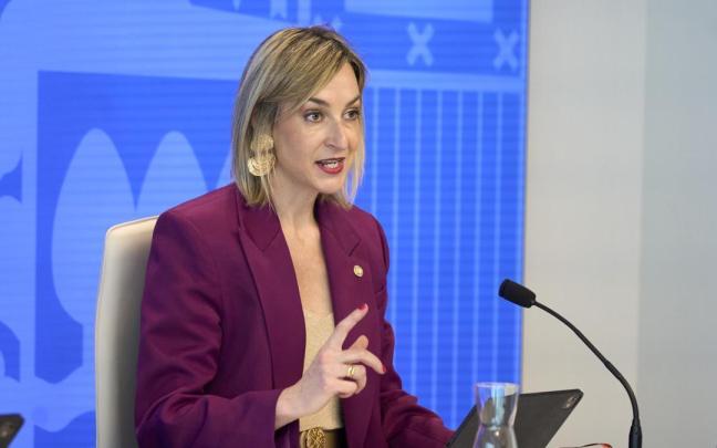 La portavoz del Gobierno vasco y consejera de Autogobierno, Maria Ubarretxena. / EFE La portavoz del Gobierno vasco y consejera de Autogobierno, Maria Ubarretxena.