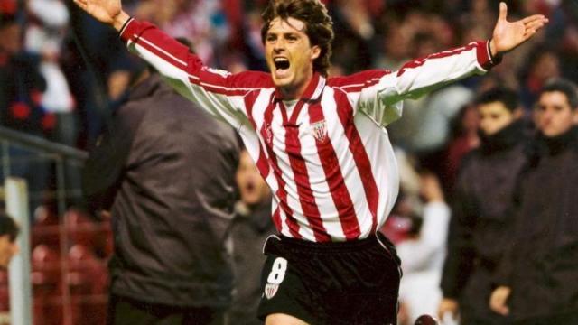 Julen Guerrero debutó como profesional con el Athletic hace más de 30 años Julen Guerrero debutó como profesional con el Athletic hace más de 30 años