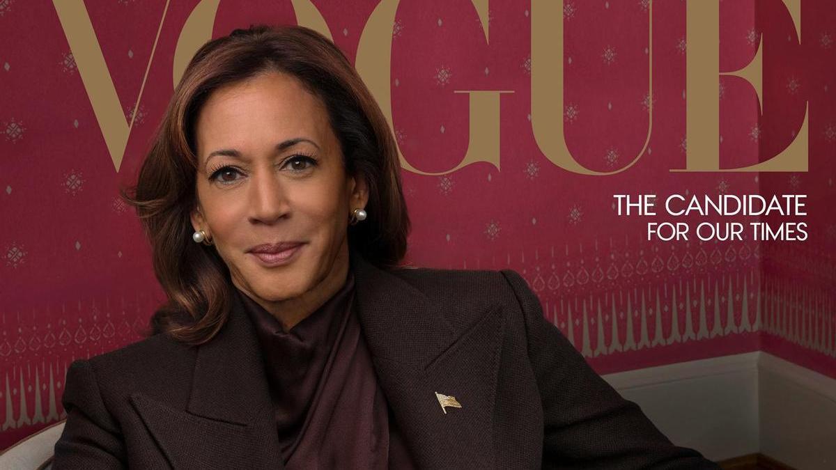 La portada que la revista Vogue dedica a Kamala.