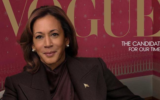 La portada que la revista Vogue dedica a Kamala.