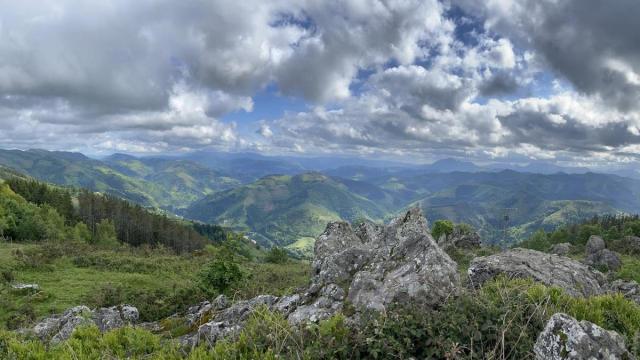 Impresionantes vistas desde la cima
