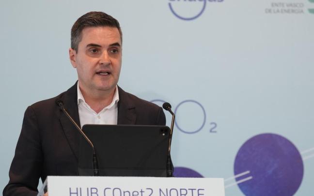 El consejero de Industria, Transición Energética y Sostenibilidad de Euskadi, Mikel Jauregi.