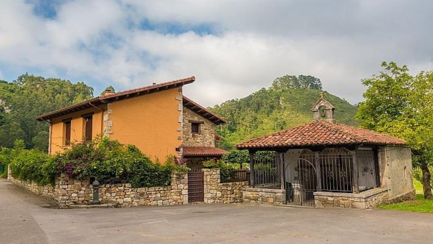 La ermita de Santiago.