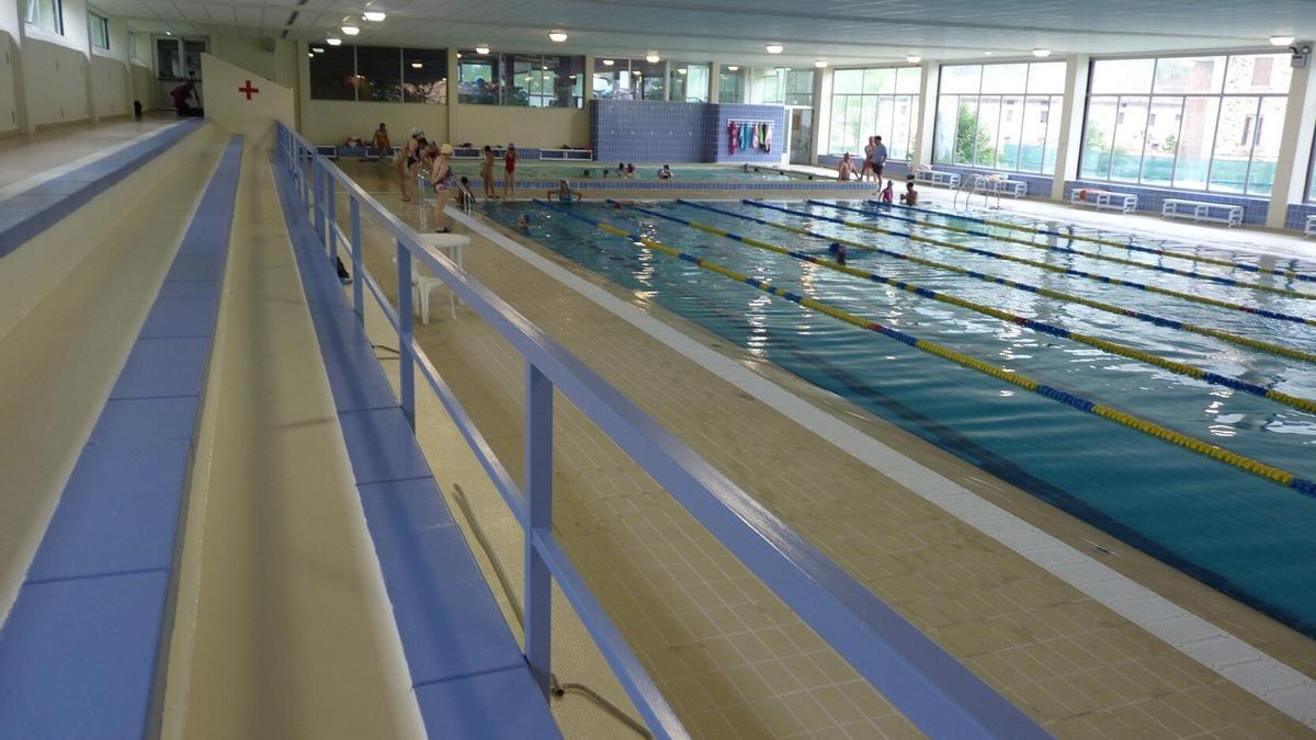 Una imagen de las piscinas interiores del polideportivo de Musakola.