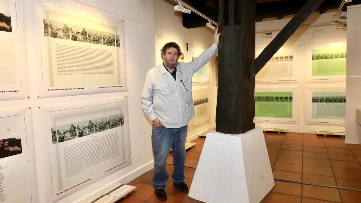 Pedro G. Romero en la exposición