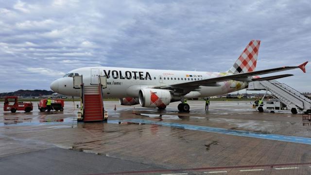 Un avión de Volotea.