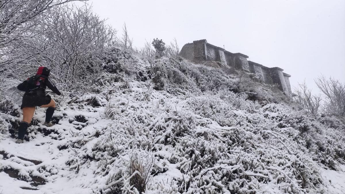 Ultima rampa antes de la cima