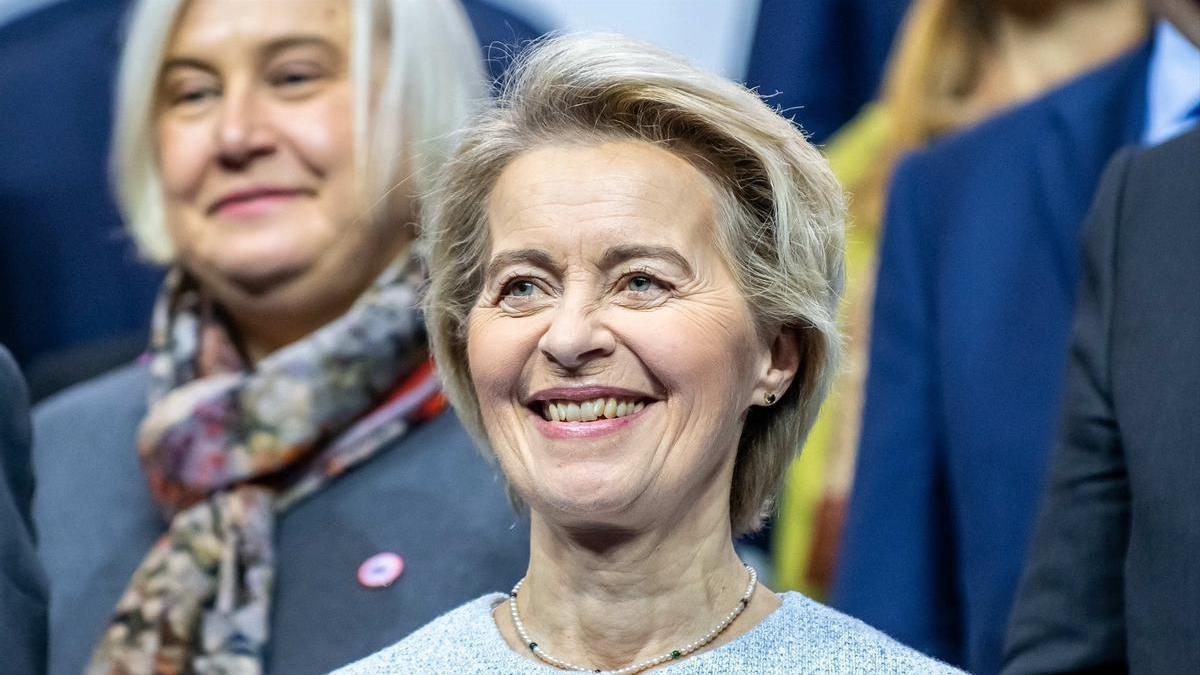 La presidenta de la Comisión Europea, Ursula von der Leyen,