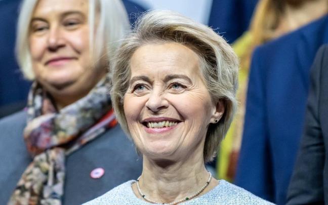 La presidenta de la Comisión Europea, Ursula von der Leyen,