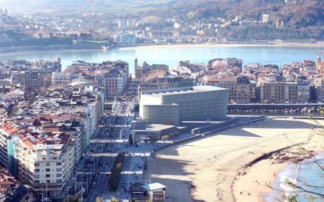 Imagen de Donostia tomada desde el monte Ulia Imagen de Donostia tomada desde el monte Ulia