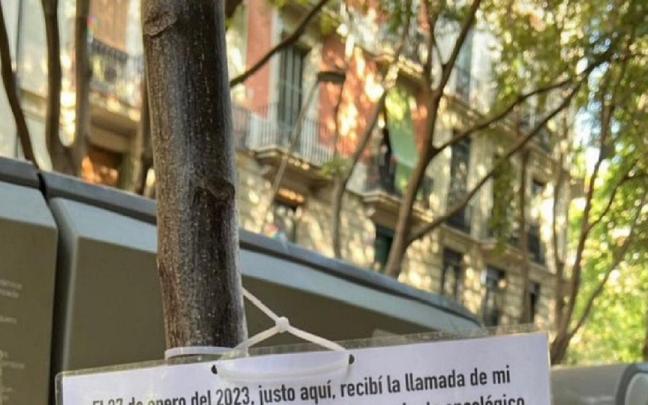 El comienzo del cartel.