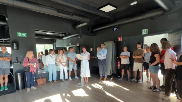 El gimnasio se inauguró el martes. 15 de septiembre