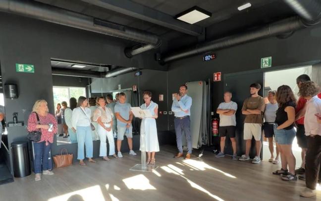 El gimnasio se inauguró el martes. 15 de septiembre