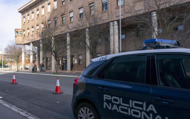 Cuartel de la Policía Nacional en Betoño. Foto: Alex Larretxi
