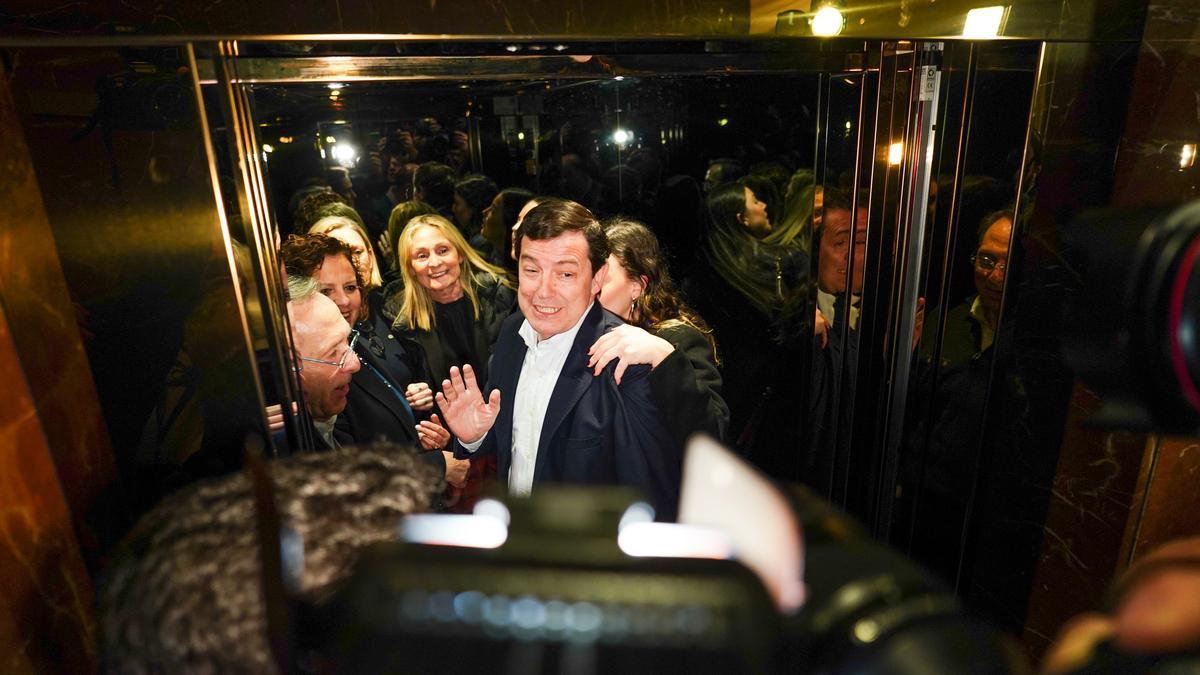 El candidato del PP a la reelección como presidente en la Junta de Castilla y León, Alfonso Fernández Mañueco.