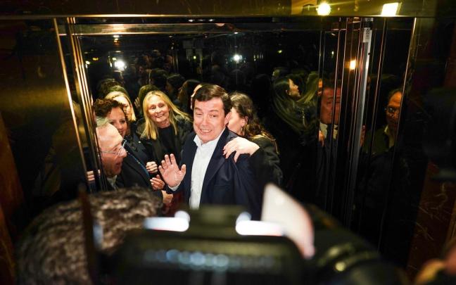 El candidato del PP a la reelección como presidente en la Junta de Castilla y León, Alfonso Fernández Mañueco.