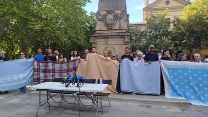Asistentes a la rueda de prensa de Negu Gorriak