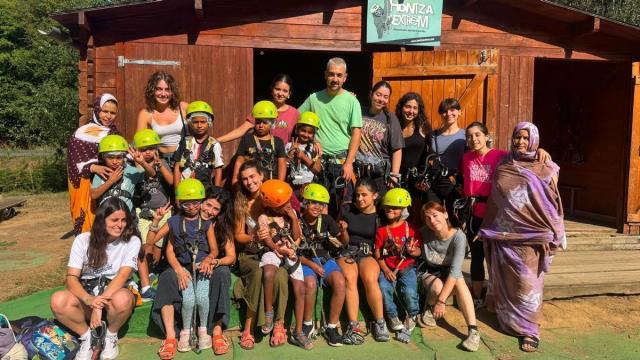 Verano de diversión para los niños y niñas saharauis