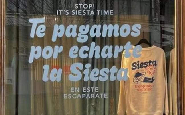 Una parte del escaparate.