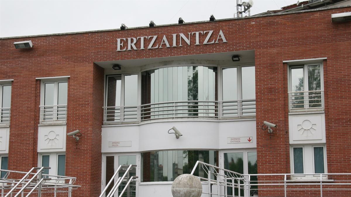Una comisaría de la Ertzaintza.