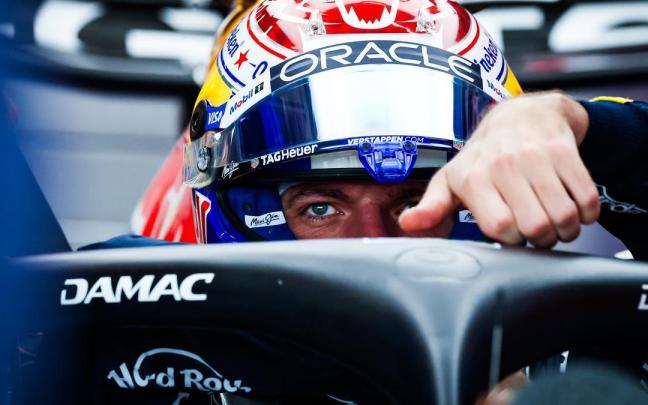 Max Verstappen a bordo de un Red Bull que ha progresado en los últimos tiempos.