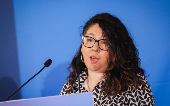 La coordinadora general de Podemos Andalucía, Raquel Martínez.