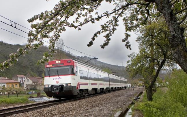 Tren de Cercanías de Renfe.