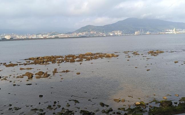 Nubes sobre la costa vizcaína
