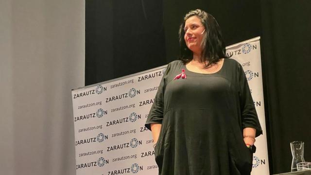 Laura Morán Fernández, psicóloga y sexóloga en la charla del martes organizada por ZarautzOn.