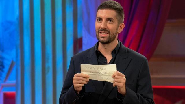 David Broncano durante la emisión de 'La Revuelta' este martes