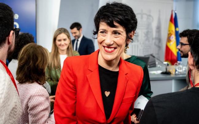La Ministra de Inclusión, Seguridad Social y Migraciones y portavoz del Gobierno, Elma Saiz