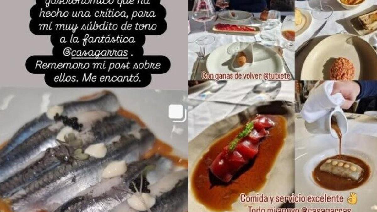 Imágenes compartidas por los clientes del restaurante