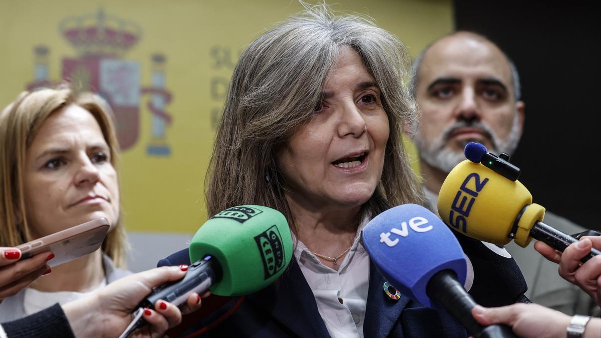 La secretaria de Estado de Migraciones, Pilar Cancela