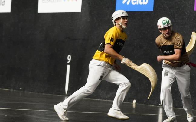 Final del Master Series de Durango de cesta entre Aritz Erkiaga-Atain y Urreisti-Lekerika.