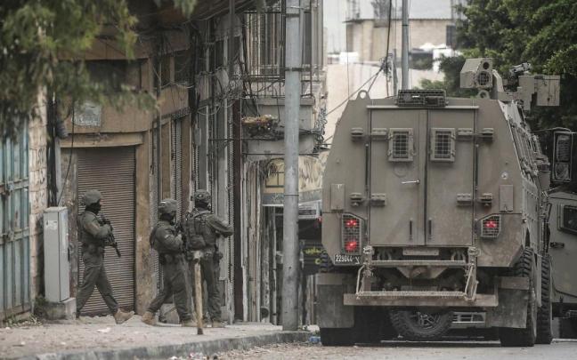 Soldados israelíes en Cisjordania en una imagen de archivo.