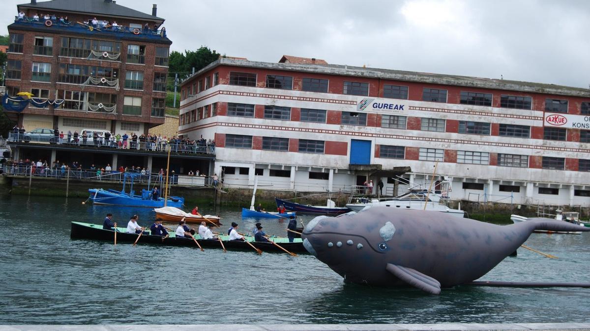 Celebración de Balearen Eguna en Orio.