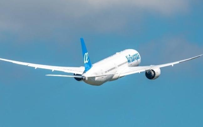 Un avión de Air Europa. Un avión de Air Europa.