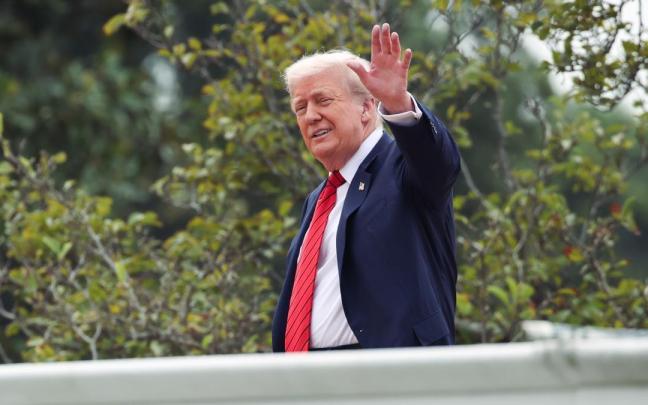 Trump anuncia que expulsará de Washington D.C. a toda la población sin hogar / EP Trump anuncia que expulsará de Washington D.C. a toda la población sin hogar
